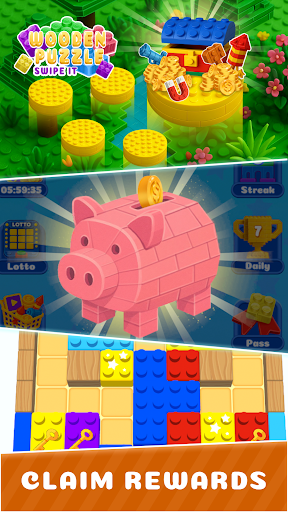 Swipe It: Board Wooden Puzzle ekran görüntüsü