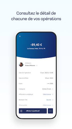 Carte Corporate BRED ekran görüntüsü
