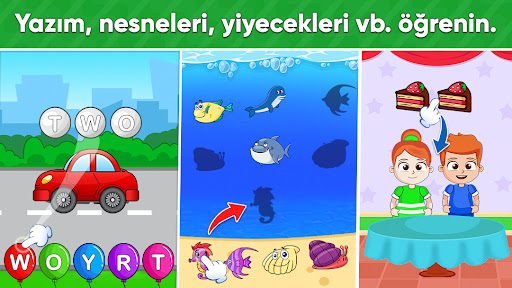 2+ Yaş İçin Çocuk Oyunları ekran görüntüsü
