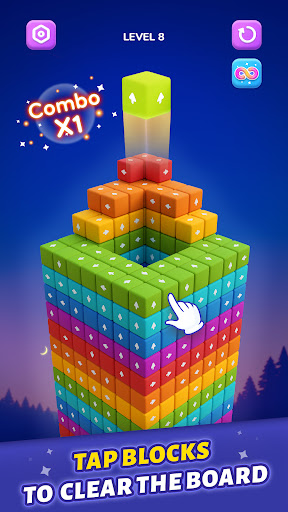 Block Away - Tap Out Puzzle ekran görüntüsü
