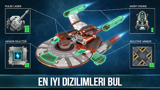 Space Arena: İnşa Et ve Savaş ekran görüntüsü