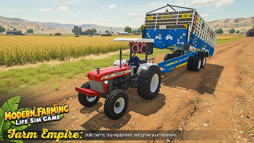 Modern Farming Life Sim Game ekran görüntüsü