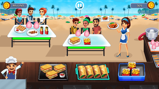 Cooking Cafe - Watch Game ekran görüntüsü