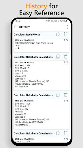 Zodiac Sign & Nakshatra Tool ekran görüntüsü