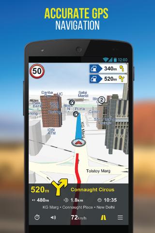 NaviMaps: 3D GPS Navigation ekran görüntüsü