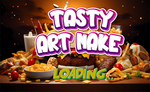 Tasty Art Make Game ekran görüntüsü