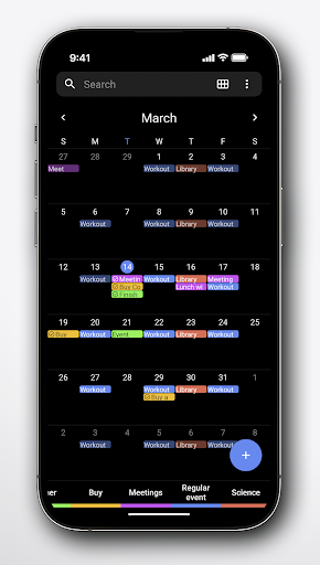 Right Calendar ekran görüntüsü