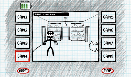 Stickman Five Nights Survival ekran görüntüsü
