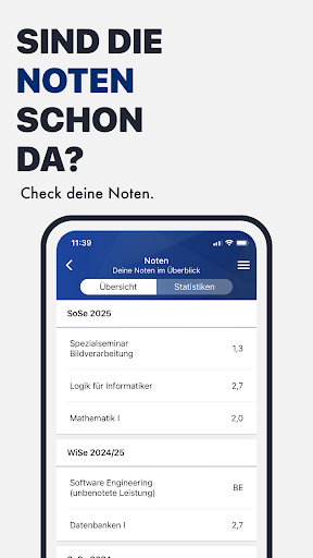 Mainz Campus2Go ekran görüntüsü