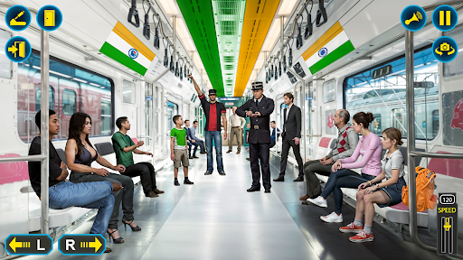 City Train Driving Simulator ekran görüntüsü