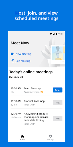 AnyMeeting: Online Meeting ekran görüntüsü
