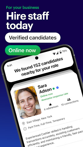 JOB TODAY: Hire & Find Jobs ekran görüntüsü