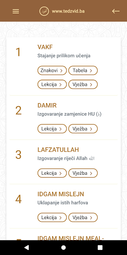 Tedzvid.ba ekran görüntüsü