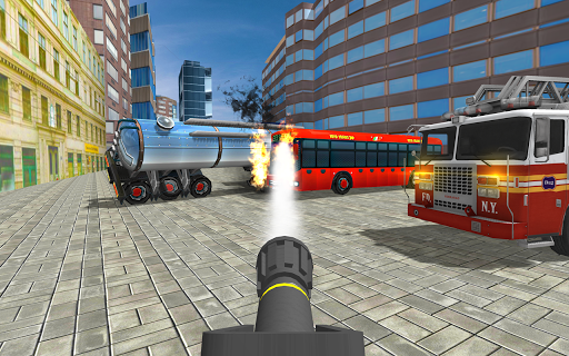Fire Truck Simulator ekran görüntüsü