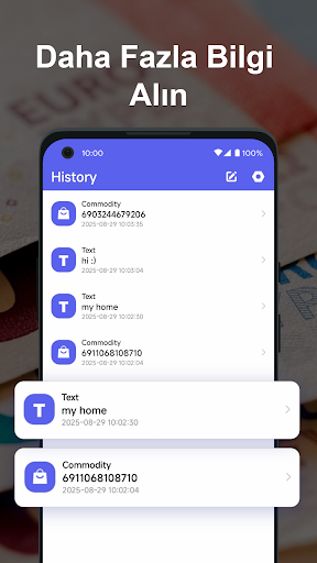 QR Tarayıcı ekran görüntüsü