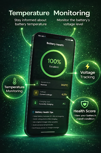 Battery Life Monitor ekran görüntüsü