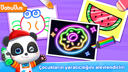 Pandanın Parlak Karalama Oyunu ekran görüntüsü