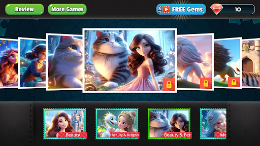 Jigsaw Puzzles: Princess Saga ekran görüntüsü