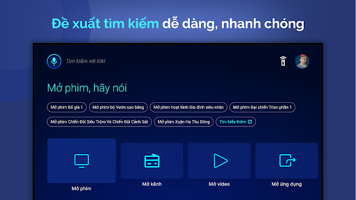 Kiki - Android TV ekran görüntüsü