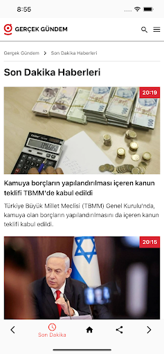 Gerçek Gündem ekran görüntüsü