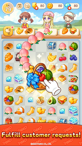 Merge Peko : Sweets World ekran görüntüsü