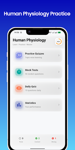 Human Physiology Practice ekran görüntüsü