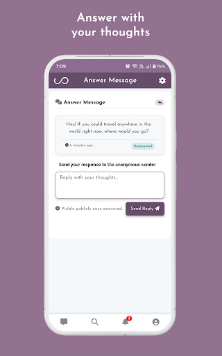 Sayout - Anonymous Messages ekran görüntüsü