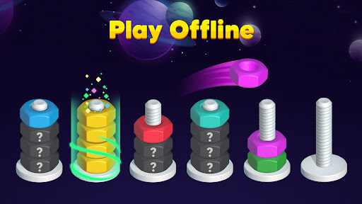 Nut Sort Puzzle Games ekran görüntüsü