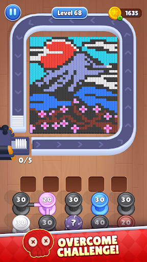 Yarn Flow: Color Puzzle ekran görüntüsü