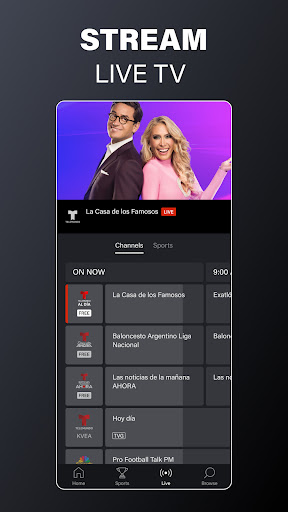 Telemundo: Series y TV en vivo ekran görüntüsü
