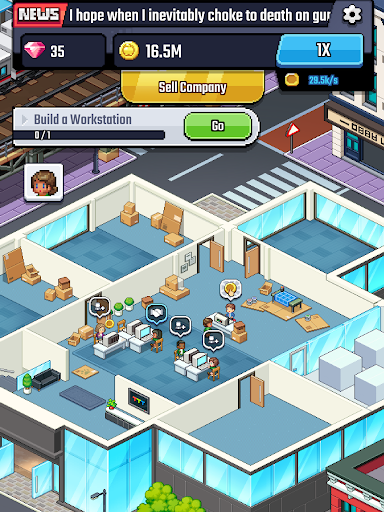 Billionaire Boss -Idle Clicker ekran görüntüsü