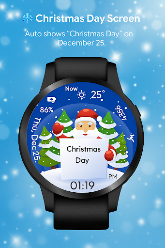 Santa Countdown WatchFace ekran görüntüsü