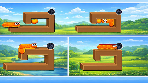Snake Puzzle: Apple to Eat ekran görüntüsü