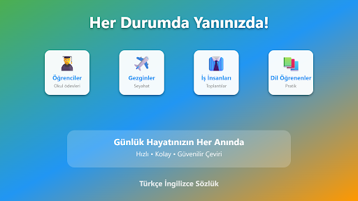 Türkçe İngilizce Sözlük ekran görüntüsü