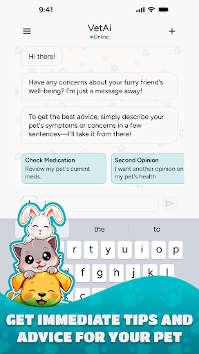 Pet Oracle - AI Vet 24/7 Care ekran görüntüsü