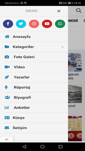 Habererk ekran görüntüsü