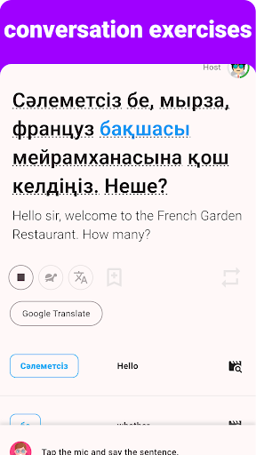 Kazakh - Listening Speaking ekran görüntüsü