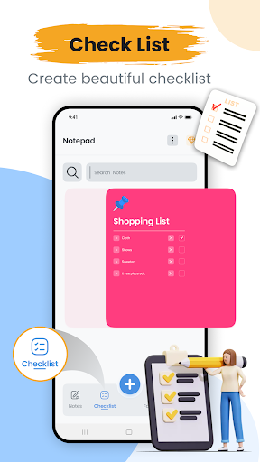 Notes App - Checklist Planner ekran görüntüsü