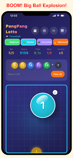 PangPang Lotto ekran görüntüsü