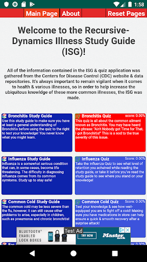 CDC Illness Study Guide ekran görüntüsü