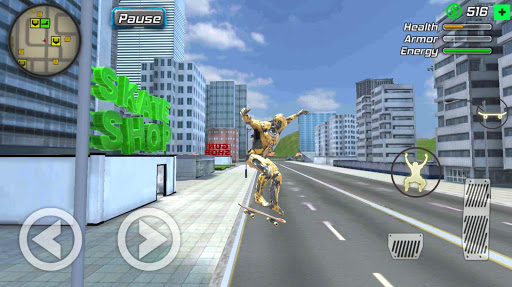 Super Crime Iron Hero Robot ekran görüntüsü