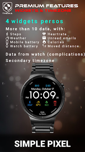 Simple Pixel Watch Face ekran görüntüsü