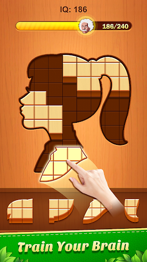 Wooden Block Jigsaw Puzzle ekran görüntüsü