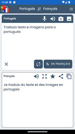Traducteur Français Portugais ekran görüntüsü