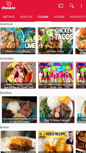 iFood.tv - Recipe videos from  ekran görüntüsü