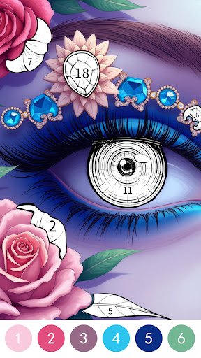 Princess Dress Coloring Book ekran görüntüsü