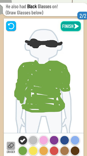 Line Up: Draw the Criminal ekran görüntüsü