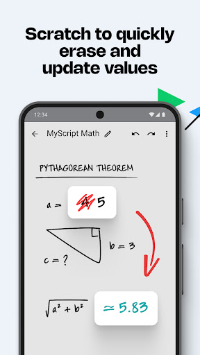 MyScript Math: Solve & Plot ekran görüntüsü