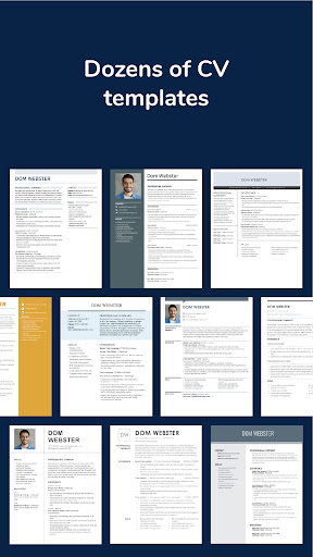 MyPerfectCV: Resume CV Builder ekran görüntüsü