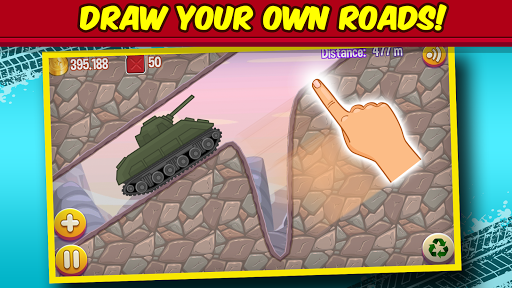 Road Draw: Uphill Racing ekran görüntüsü